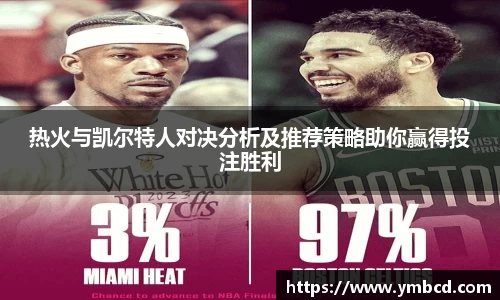 热火与凯尔特人对决分析及推荐策略助你赢得投注胜利